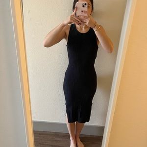 Rag & Bone Navy Midi Dress